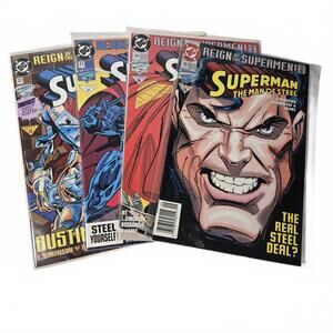 Comic / Superman: The Man of Steel #22 to 25  Inclusive / 1993 / NM